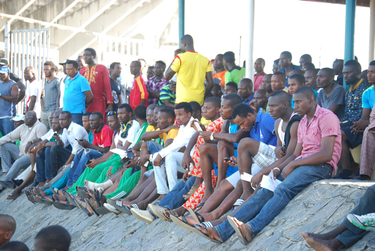 Photo: Fans at the 2015 Maritime Cup competition
