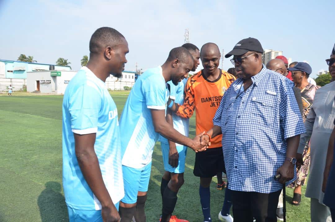 Ex-ANLCA President Prince Olayiwola Shittu Honoured at Maritime Cup Opening Ceremony 