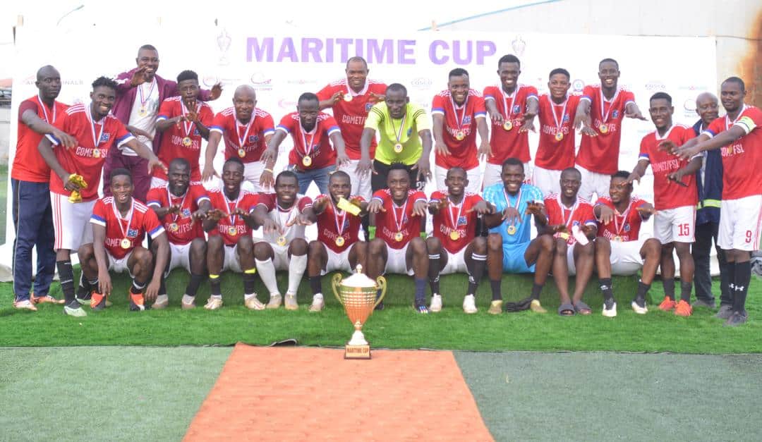 The new Maritime Cup champions.