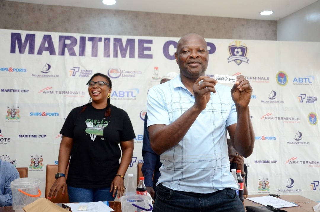 Faces at the Draws for the 2025 Maritime Cup Tournament