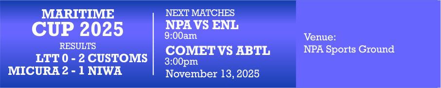 POWERED BY SHIPS & PORTS